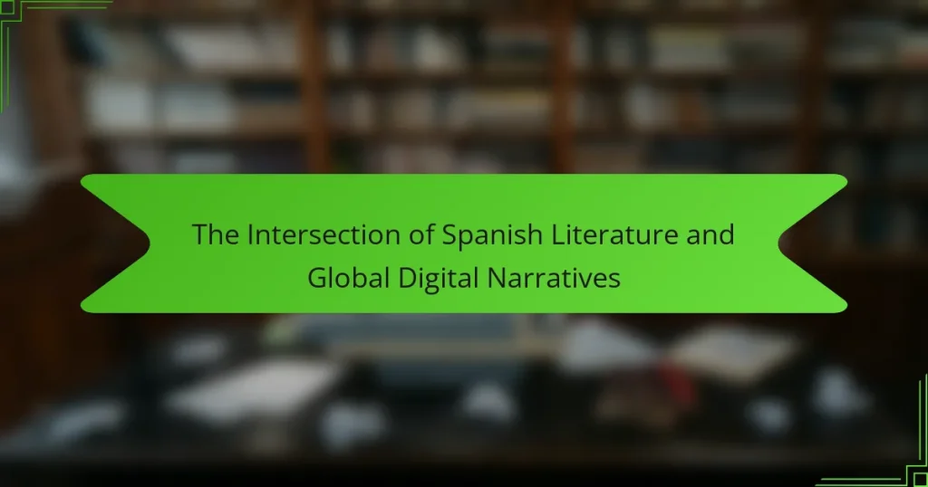 The Intersection of Spanish Literature and Global Digital Narratives